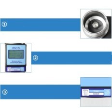 Feuchtigkeitsfeuchtigkeitsmessgerät Amtast 25 Arten Weizen Mais Hafer