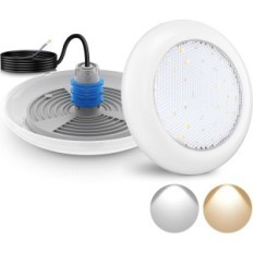 LED Lylmle 18W faro del bacino, filo 1-1 / 2 "IP68 12V bianco 3000 / 6000K