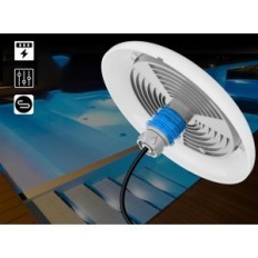 LED uszoda reflektor LyLmLe 18W, szál 1-1 / 2 "IP68 12V fehér 3000- 6000K