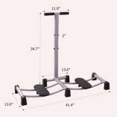 Machine à ski, ADN et jambes de la hauteur de cardio réglable