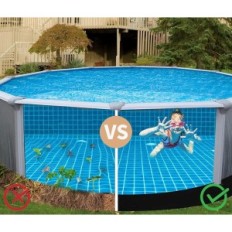 Mata Pow Pool Sunsiou 4m στρογγυλό αδιάβροχο αδιάβροχο