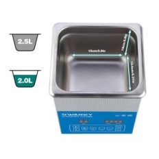 Ultrasonic Washer Swarey 2.5l with Timer and 40kHz heater Exhibition