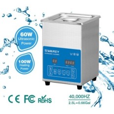 Ultrazvočni pralni stroj Swarey 2.5L s razstavo ogrevanja TIMER in 40KHz