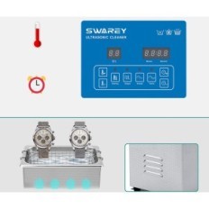 Ultraskaņas mazgātājs Swarey 2.5l ar taimeri un 40khz sildītāju izstādi