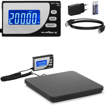 Pakiranje industrijske teže do 200 kg / 50 g USB LCD