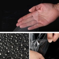 Inclinaison transparente PVC 420 g / m2 avec étangs imperméable 3x3m