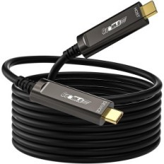 Câble USB-C pour USB-C Geohn.g Exposition de 10 Gbbs de fibre optique de 10 m