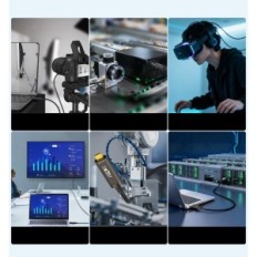 USB-C-Kabel für USB-C GEOHN.G 10 M Faseroptik 10GBPS Ausstellung