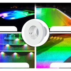 Ufuldstændig pool lampe Mini LED Lylmle PL06-CS6W (A) -D 6W RGB 2 stk.