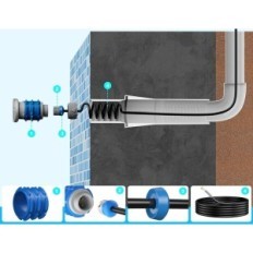 Ufullstendig bassenglampe Mini LED LED Lylmle PL06-CS6W (A) -D 6W RGB 2 stk.