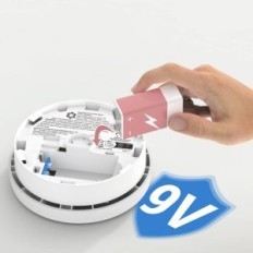 Senzor dima in požarni alarm Putogesafe 206C Detektorji dima 10 let 12 kosov.