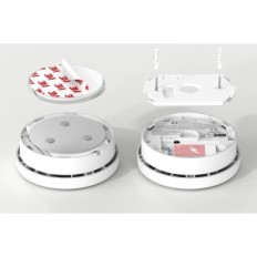 Sensor de fumaça e alarme de incêndio PutoGesafe 206c Detectores de fumaça 10 anos 12 PCs.