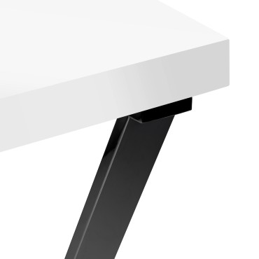 Momo 04-BL Cosmetische Tafel — detail oppervlak