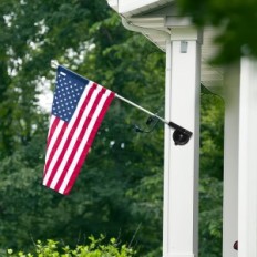 Holder for the Operitacx flag with a universal adjustable suction cup for ATV UTV