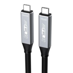 USB-C šķiedru kabelis USB-C 10 m geohn.g 5gbps PD 60W DP1.4