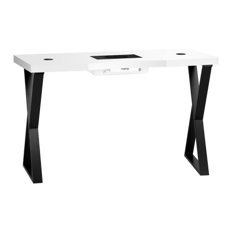 Momo 04-BL cosmetische tafel met absorber — vooraanzicht