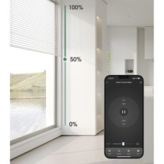 Wi-Fi MAXCIO QS-WIFI-ECC02 Rollerschakelaar met programmeur en spraakbediening