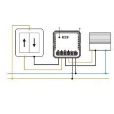 Wi-Fi Maxcio QS-WiFi-Ecc02 rulllüliti koos programmeerija ja hääljuhtimisega