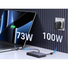 USB-C SCHAKELING KVM UGREEN CM732 2XPC 2XMONEEL, USB 3.0-tentoonstelling