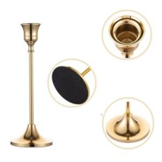 Chandelier en métal Golden RomeDi 10x3 pièces (30 pièces) 15 / 18.5 / 23.5 cm