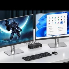 Wechseln Sie KVM DisplayPort VPFET 2 PC 2 Monitore 4K120Hz USB 3.0 8K60Hz