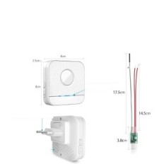Bitiwender b8wet01 přenos rádia rádiového signálu pro zvon