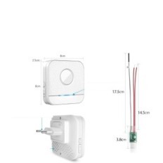 Bidiwender B8Wet01 Signal de transmission de signal radio pour cloche