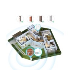 Bitiwender b8wet01 radiosignalöverföring set för klocka