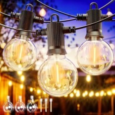 Garden lights ZOTOYI 45M Waterproof IP65 73 + 3 Bulbs G40-1W-E12