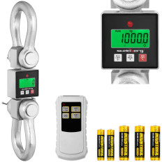 Warehoused warehouse hook with LCD remote control up to 10000 kg