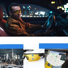 Lenti di lettura a due focali OKH 1.5x Sovrapposizioni autoadesive