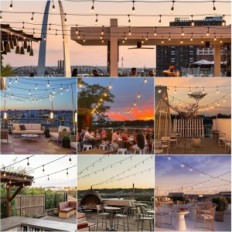 Gartengirlande Svater LED 15M S14 IP65 15 + 1 Glühbirnen 2W Warm White 2700K Ausstellung