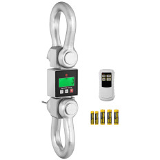 Pèse-hook suspendu de stockage avec télécommande LCD jusqu'à 10000 kg