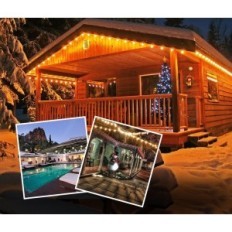 Garden garland Svater LED 15m S14 IP65 15 + 1 Light bulbs 2W Warm white 2700K Exhibition