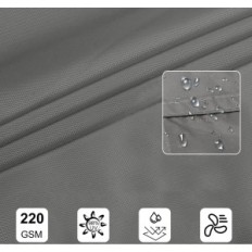 Velilla per occhiali da sole impermeabile 3x5m ankuka Grigio 98% Protezione UV