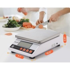 Laboratorium presisjon vekt 10 kg / 0,1 g bonvoisin digital til gullsmedere