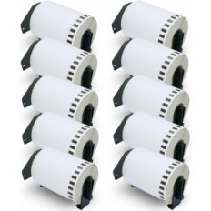 Étiquettes continues Compatible ButtCkey 102x30,48m 10pcs.