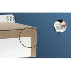 Contrassegni continui Compatibile Brother BetCkey 102x30,48m 10pcs.