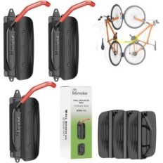 Faltartó függőleges kerékpár Mimoke piros 3pc. MTB és út