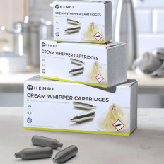 Sifoonkassettide pihukoorega N2O gaasi 50 tk. Hendi 586907