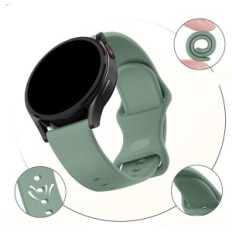 Silikone strimler til AK 4 Watch 4 stk. 20/22 mm med hurtig udskiftning