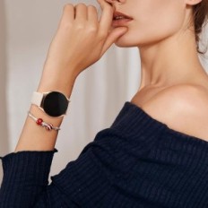 Silikonremsor för AK 4 Watch 4 st. 20/22 mm med snabb ersättning