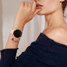 Silikonremsor för AK 4 Watch 4 st. 20/22 mm med snabb ersättning