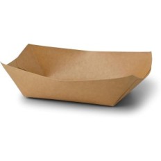 Vienkartiniai dubenys iš Kraftowe kartono Biozoyg DCA061591 800ml 500pcs.