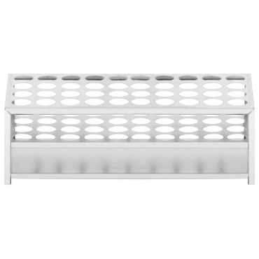 Alumiiniumkatsetorude laboratoorse statiivi. 22,5 mm 40 kohta