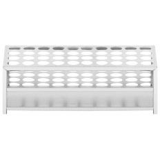 Stand laboratorní stativ na zkumavkách hliníku. 22,5 mm 40 míst