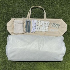 Zahrada Mosquitoere 3x3m bílá na terase Gadeban veranda proti Owadom