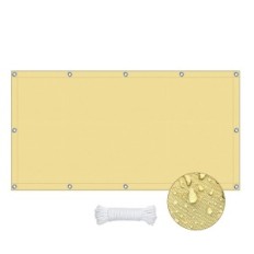 Sail saulesbrilles Oneshlee 2x3m taisnstūra ūdensnecaurlaidīga smiltis