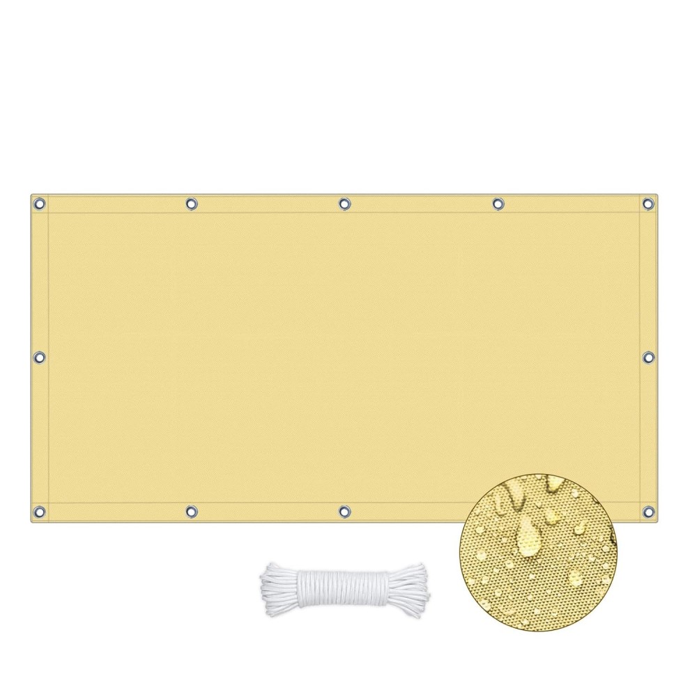 Plachty sluneční brýle Oneee 2x3m obdélníkový vodotěsný písek