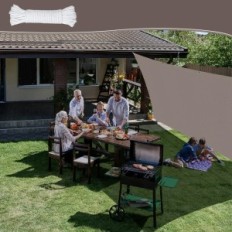 Zeilen zonnebril Oneshlee 2x3m rechthoekig waterdicht zand